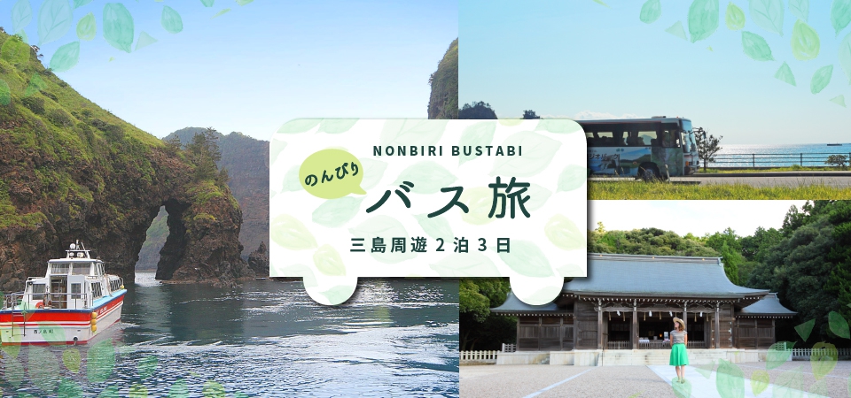 のんびりバス旅 三島周遊2泊3日 バスプラン
