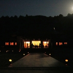 隠岐神社の夜祈願